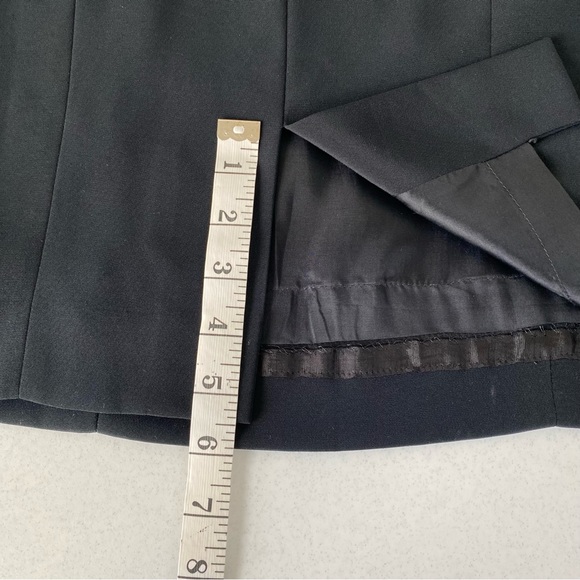 Vintage Formal Black Mini Dress size 8 Petite - Picture 13 of 14